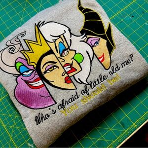 COPY - Disney Halloween & Taylor Swift mash up Crewneck